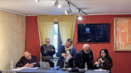 Felice Ianiro, Mario Di Lorenzo, Daniele Saia, Prof. Pino Scaglione, Arch. Rosanna Algieri_SNAI Alto Medio Sannio