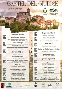 Cartellone eventi Castel del Giudice 2022